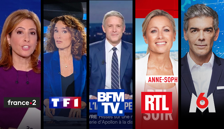 vu à la télévision sur tf1, france2 et BFMTV